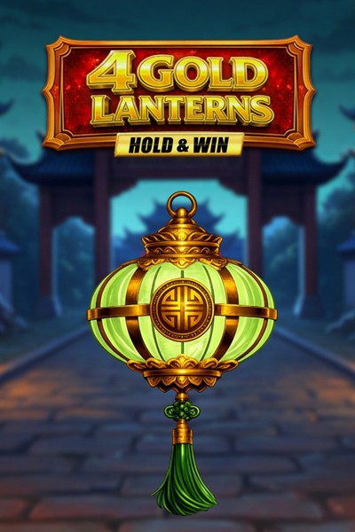 Machine 4 Gold Lanterns Hold & Win sur Betrepublic Casino